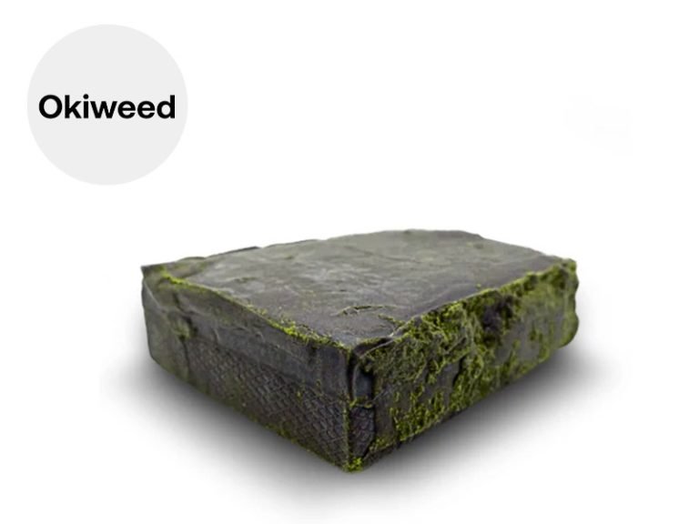 Haschich CBD Résine Green Hassan CBD+ Okiweed