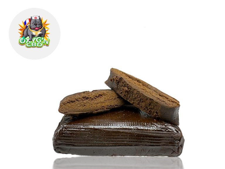 Haschich CBD Résine de CBD Aya CBD 39% Oxyg'N CBD
