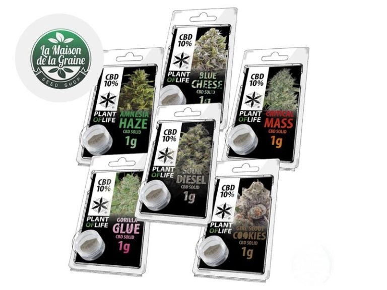 Haschich CBD Coffret Découverte Pollen CBD Plantoflife