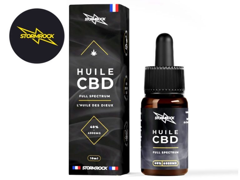 Huile CBD Huile CBD 40% Plus bio Stormrock