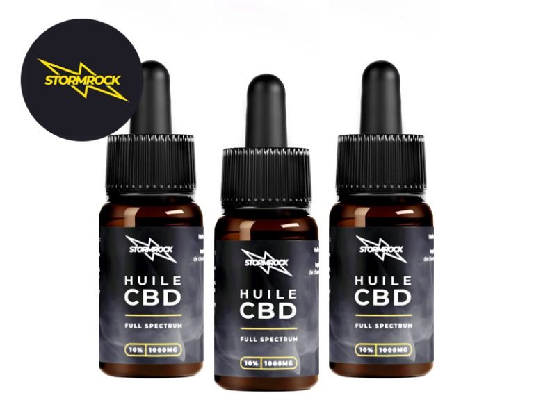 Huile CBD Pack 2+1 Huile CBD 10% bio Stormrock