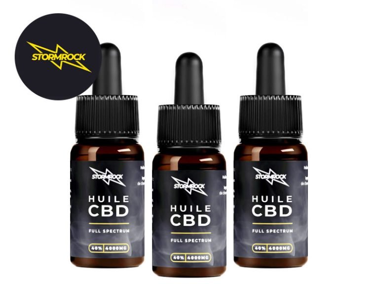Huile CBD Pack 2+1 Huile CBD 40% bio Stormrock