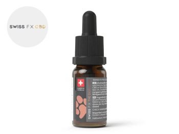 Huile CBD pour animaux Huile CBD Chien 10% SWISS FX