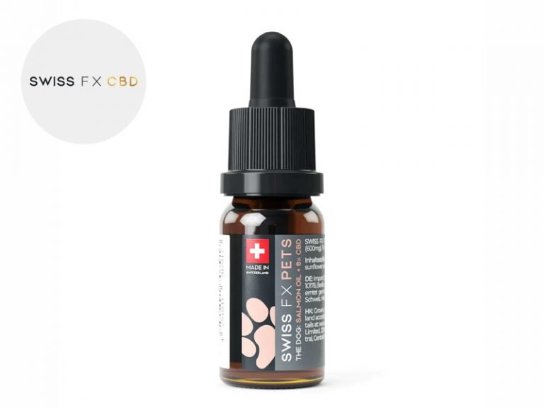 Huile CBD pour animaux Huile CBD Chien 6% SWISS FX