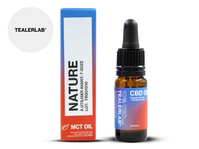 Huile CBD Huile CBD 10% bio TealerLab