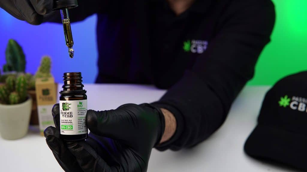 unboxing huile de cbd